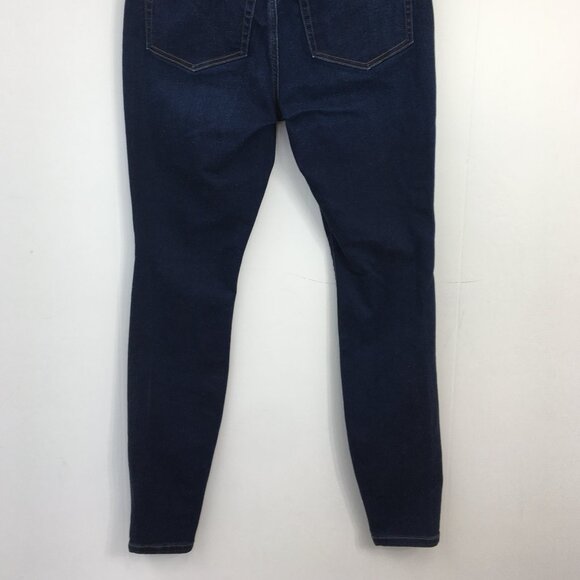 Duluth Trading Co. High Rise Dark Wash Skinny Jeans Size 2 EXCELLENT Condition - Picture 4 of 7